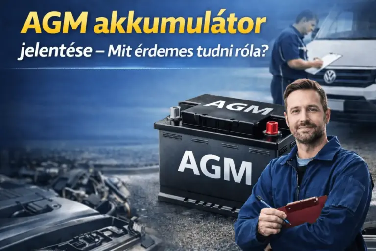 Mi az AGM akkumulátor